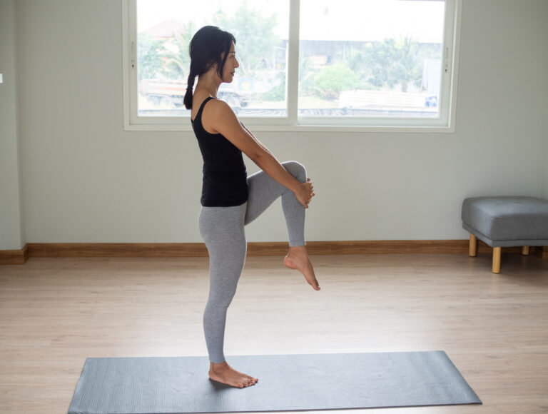 A few minutes a day can help strengthen your balance
