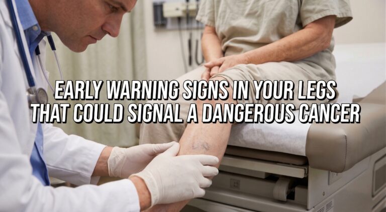 Early warning signs in your legs that could signal a dangerous cancer