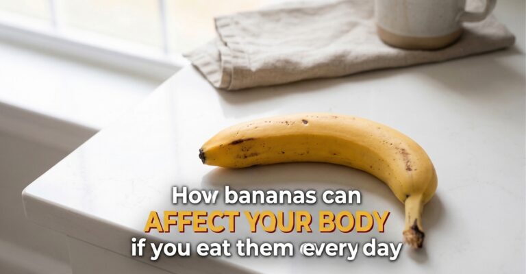 How bananas can affect your body if you eat them every day