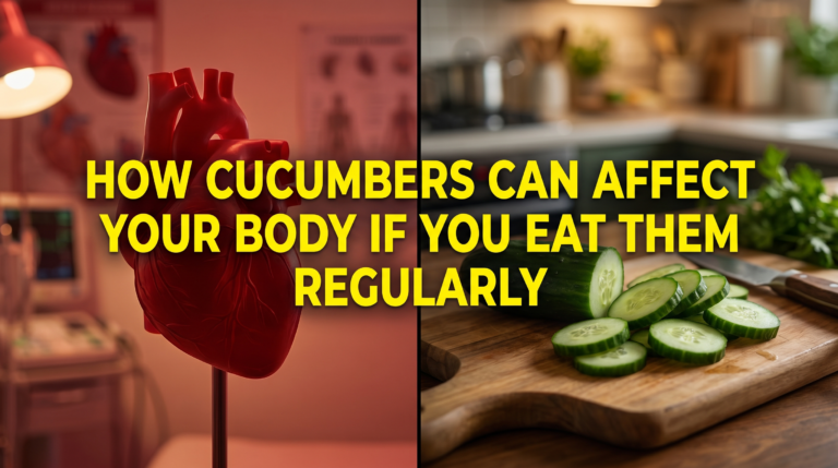 How cucumbers can affect your body if you eat them regularly