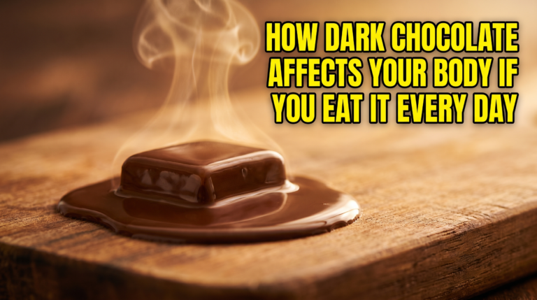 How dark chocolate affects your body if you eat it every day