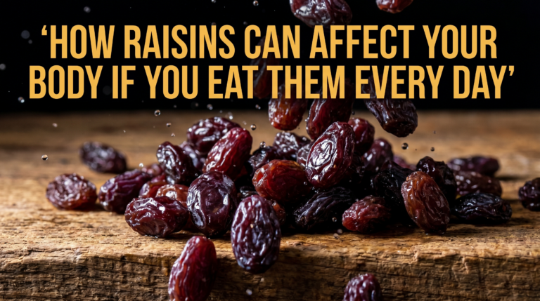 How raisins can affect your body if you eat them every day