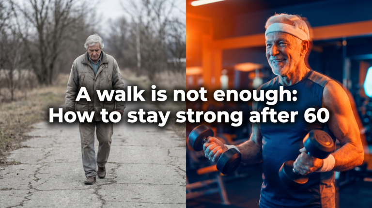Thumbnail A walk is not enough How to stay strong after 60