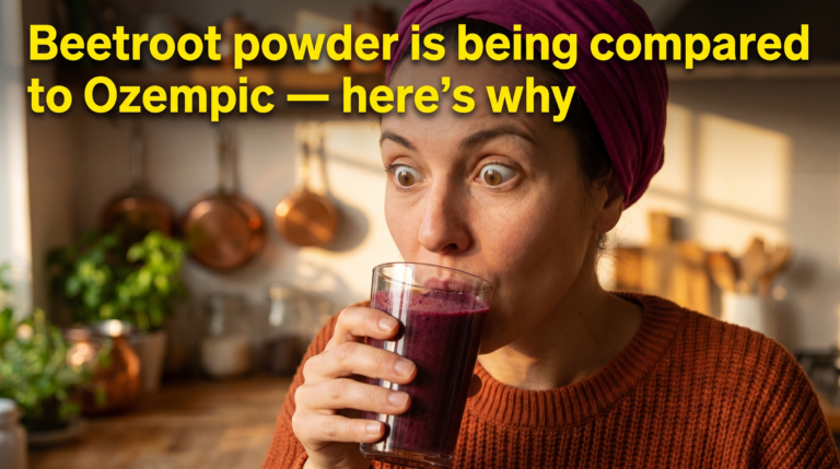 Thumbnail Beetroot powder is being compared to Ozenpic