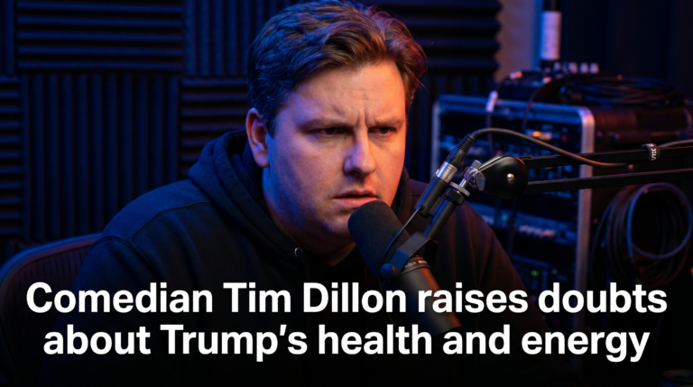 Thumbnail Comedian Tim Dillon raises doubts