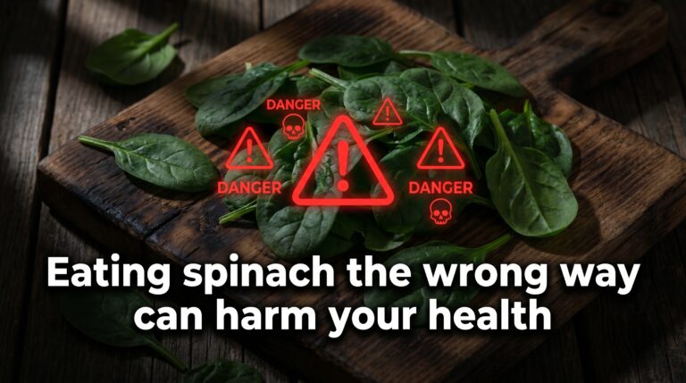 Thumbnail Eating spinach the wrong way can harm your health