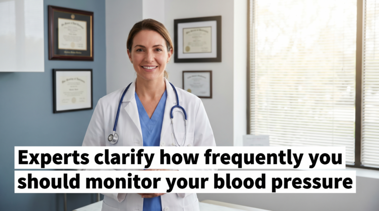 Thumbnail Experts clarify how frequently you should monitor your blood pressure