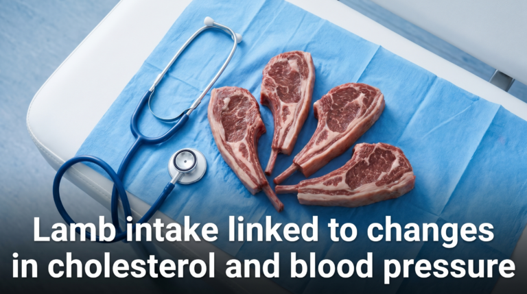 Thumbnail Lamb intake linked to changes in cholesterol and blood pressure