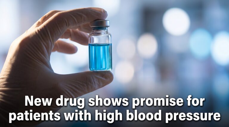 Thumbnail New drug shows promise for patients with high blood pressure