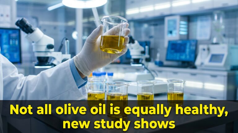 Thumbnail Not all olive oil is equally healthy, new study shows