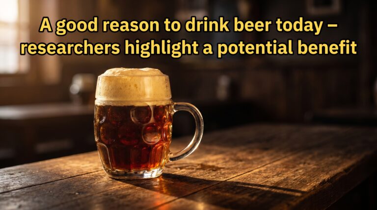 Thumbnail A good reason to drink beer today