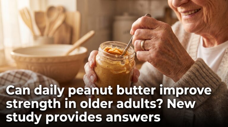 Thumbnail Can daily peanut butter improve strength in older adults New study provides answ