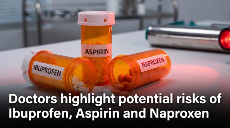Thumbnail Doctors highlight potential risks of Ibuprofen, Aspirin and Naproxen