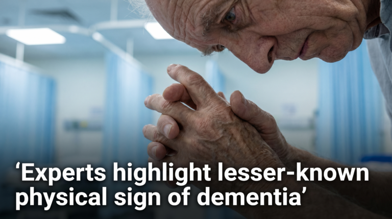 Thumbnail Experts highlight lesser-known physical sign of dementia
