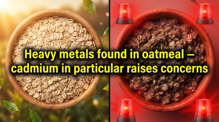 Thumbnail Heavy metals found in oatmeal