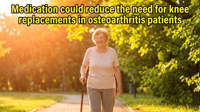 Thumbnail Medication could reduce the need for knee replacements in osteoarthritis patient