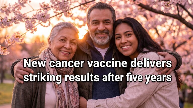 Thumbnail New cancer vaccine delivers striking results after five years