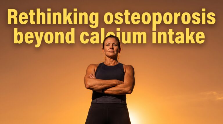 Thumbnail Rethinking osteoporosis beyond calcium intake