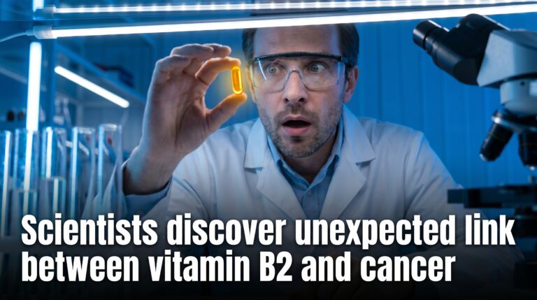 Thumbnail Scientists discover unexpected link between vitamin B2 and cancer