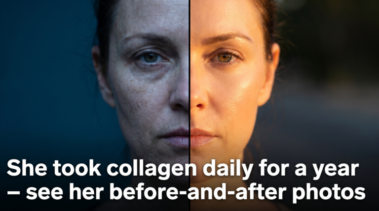 Thumbnail She took collagen daily for a year - see her beofre-and-after photos