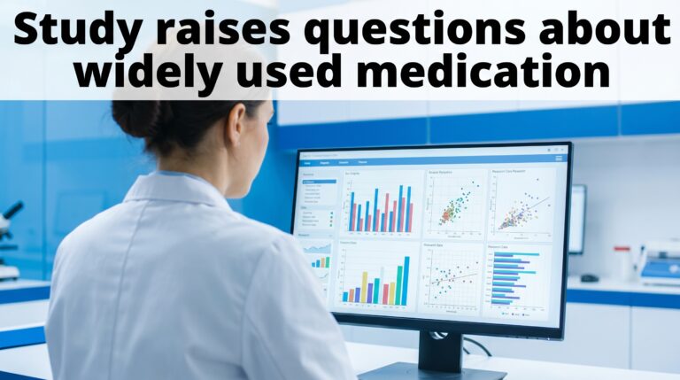 Thumbnail Study raises questions about widely used medication