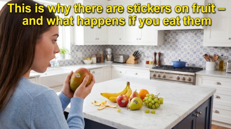 Thumbnail This is why there are stickers on fruit