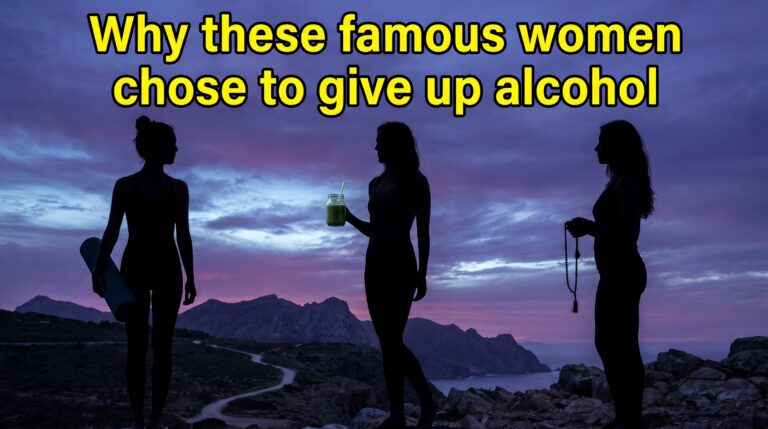 Thumbnail Why these famous women chose to give up alcohol