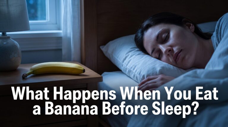 What Happens When You Eat a Banana Before Sleep?