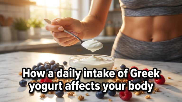 How a daily intake of Greek yogurt affects your body