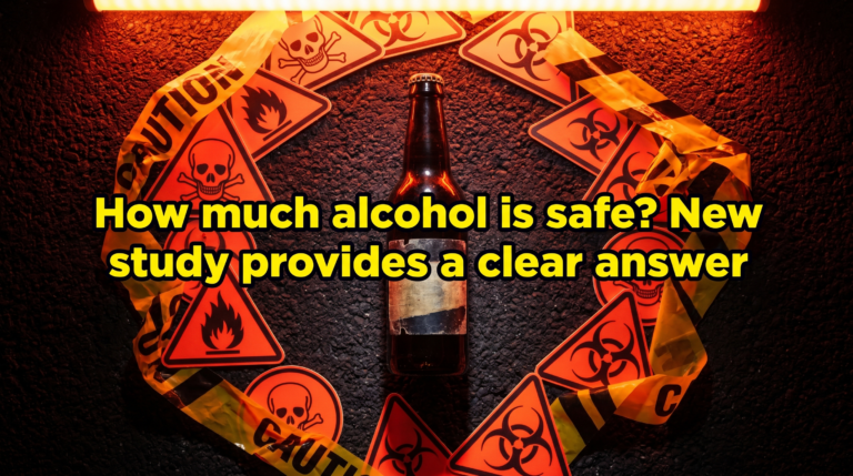 How much alcohol is safe? New study provides a clear answer