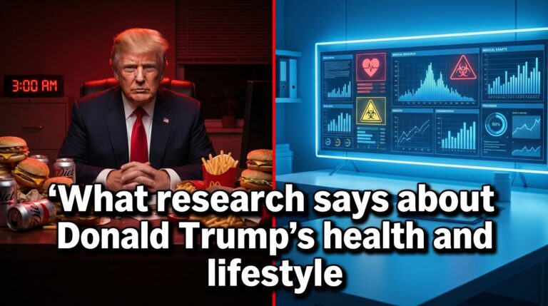 What research says about Donald Trump’s health and lifestyle