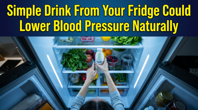 Simple Drink From Your Fridge Could Lower Blood Pressure Naturally