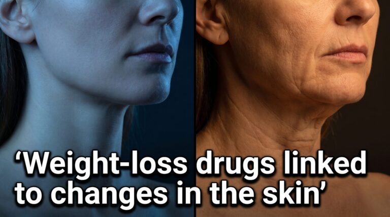 Weight-loss drugs linked to changes in the skin