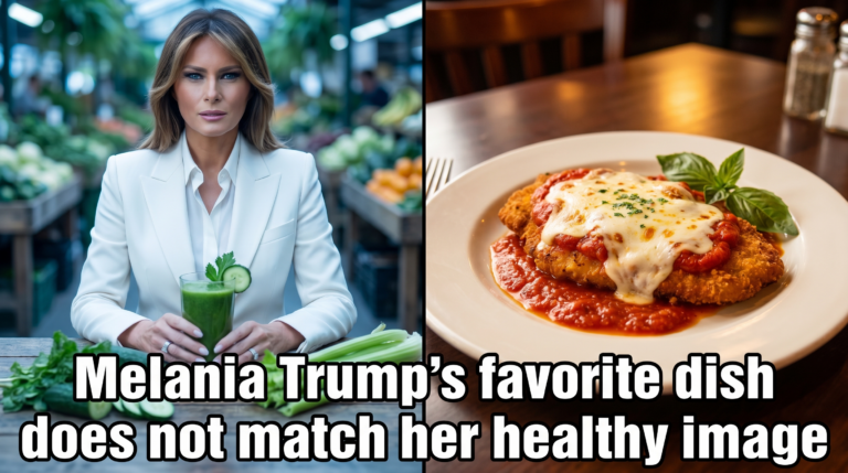 Melania Trump’s favorite dish does not match her healthy image