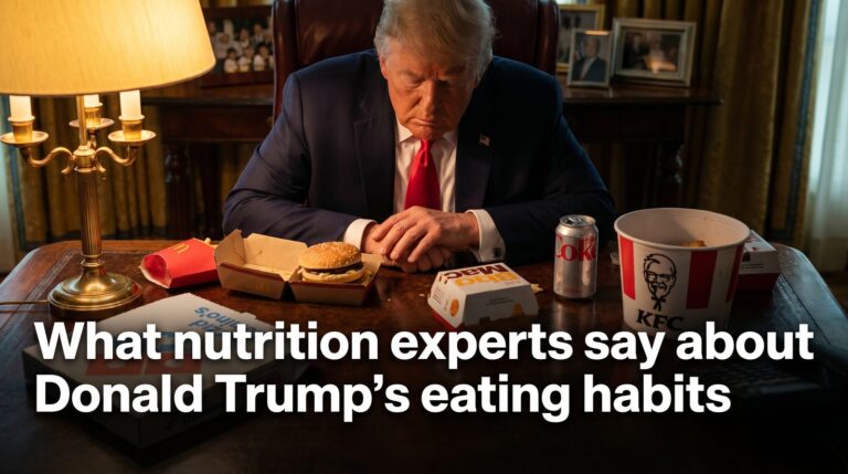 What nutrition experts say about Donald Trump’s eating habits