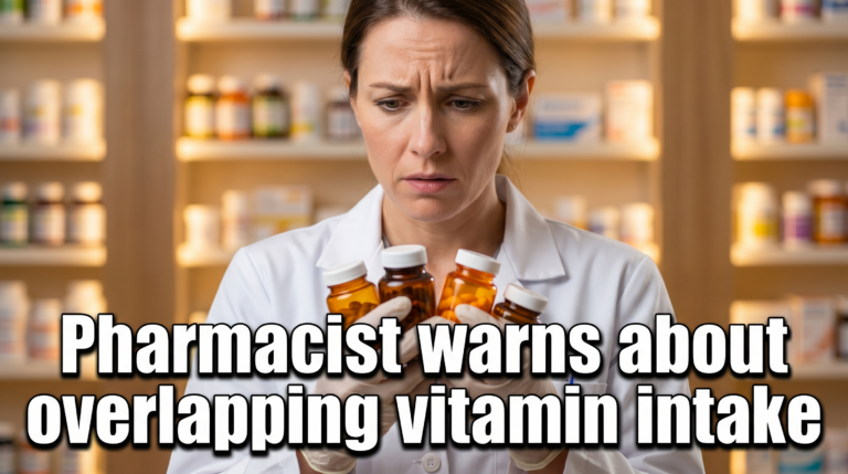 Pharmacist warns about overlapping vitamin intake