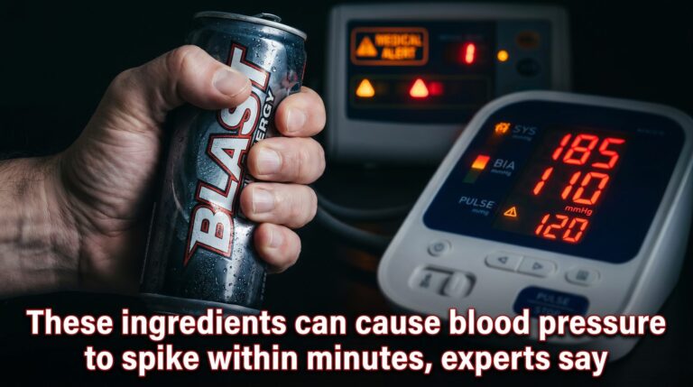 These ingredients can cause blood pressure to spike within minutes, experts say