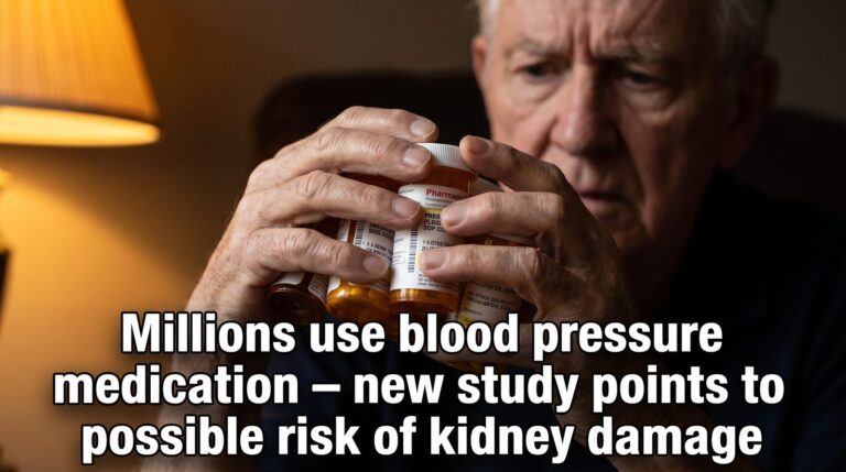 Millions use blood pressure medication – new study points to possible risk of kidney damage