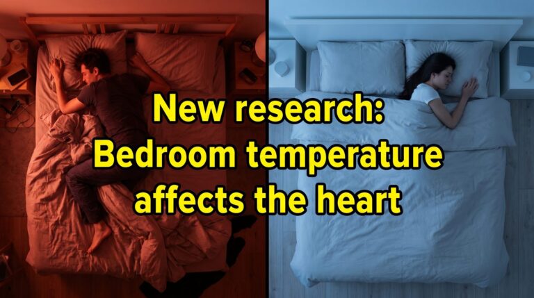New research: Bedroom temperature affects the heart