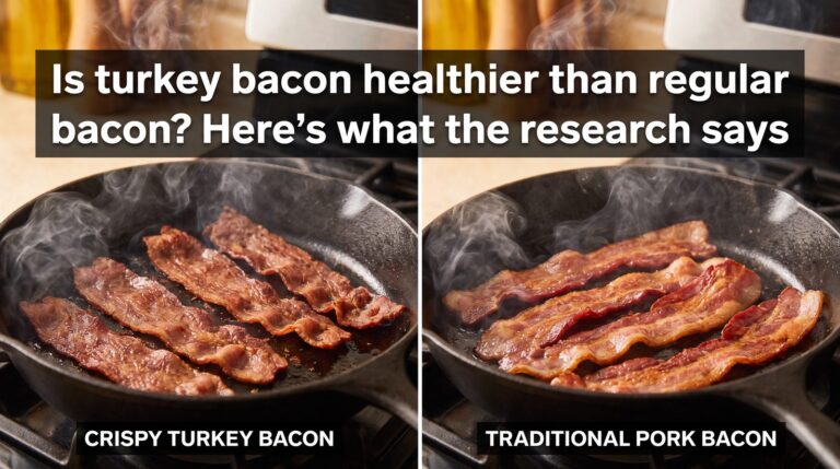 Is turkey bacon healthier than regular bacon? Here’s what the research says