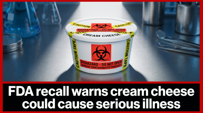 FDA recall warns cream cheese could cause serious illness