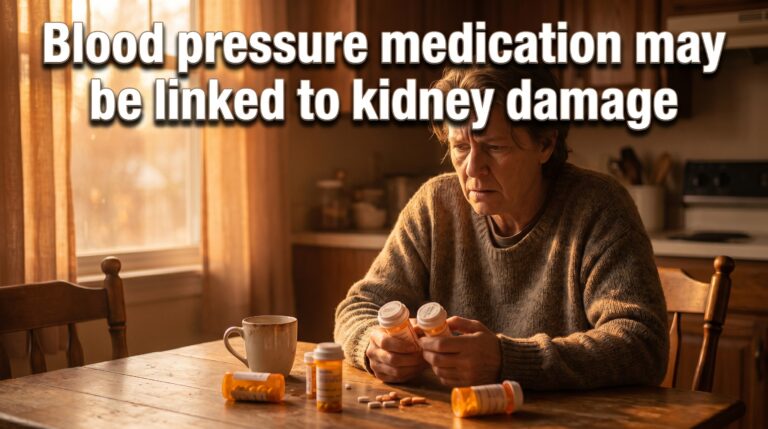 Blood pressure medication may be linked to kidney damage