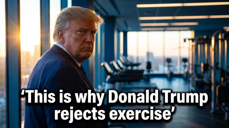 This is why Donald Trump rejects exercise