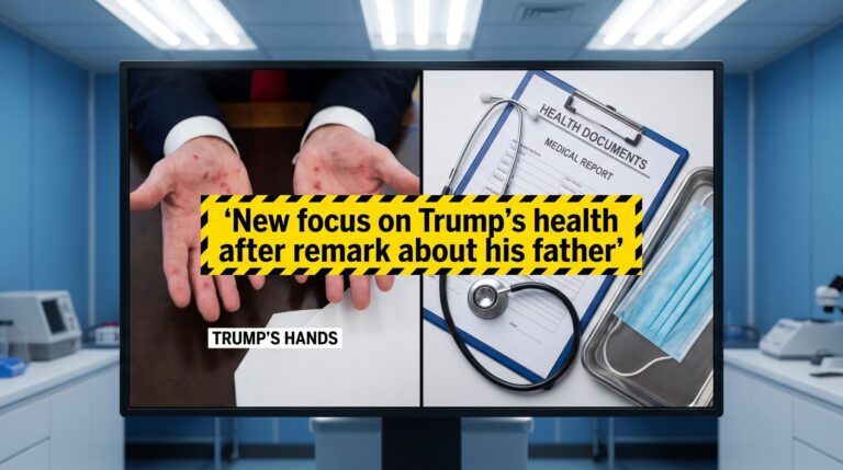 New focus on Trump’s health after remark about his father