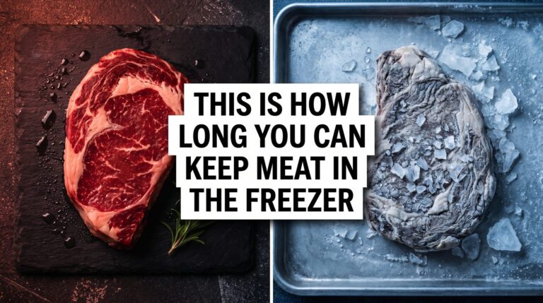 This is how long you can keep meat in the freezer