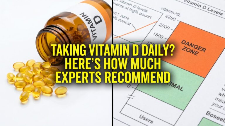 Taking vitamin D daily? Here’s how much experts recommend