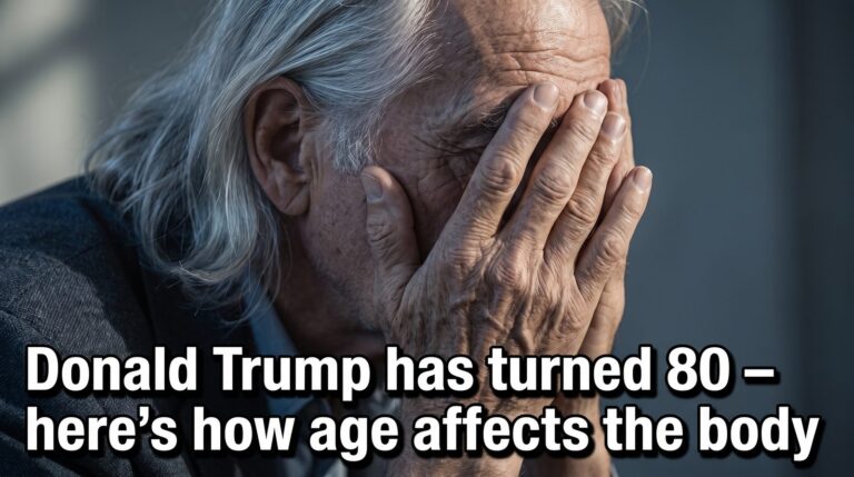 Donald Trump has turned 80 – here’s how age affects the body