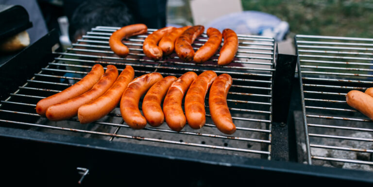 The healthiest ways to cook sausages at home