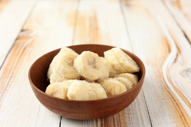Frozen bananas may have more benefits than fresh ones
