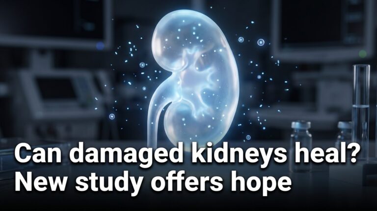 Can damaged kidneys heal? New study offers hope